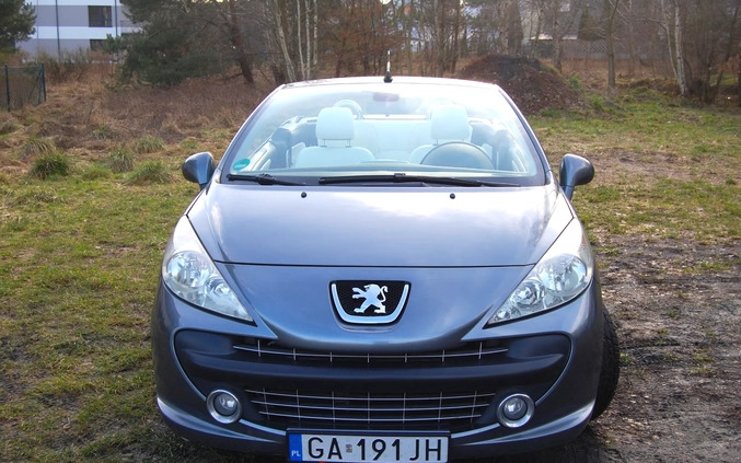 Peugeot 207 CC cena 15000 przebieg: 156300, rok produkcji 2007 z Reda małe 301